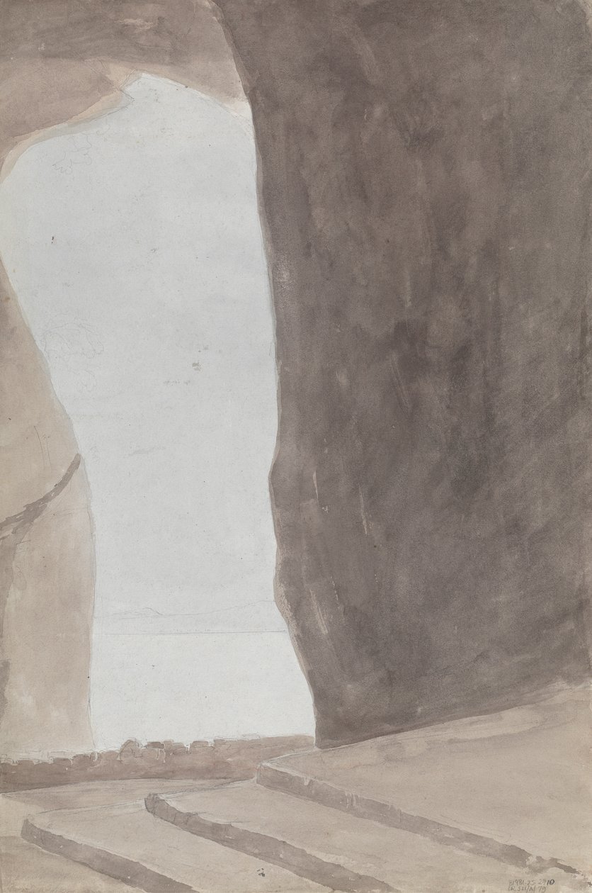 Vesuvius in Uitbarsting door Isaac Weld