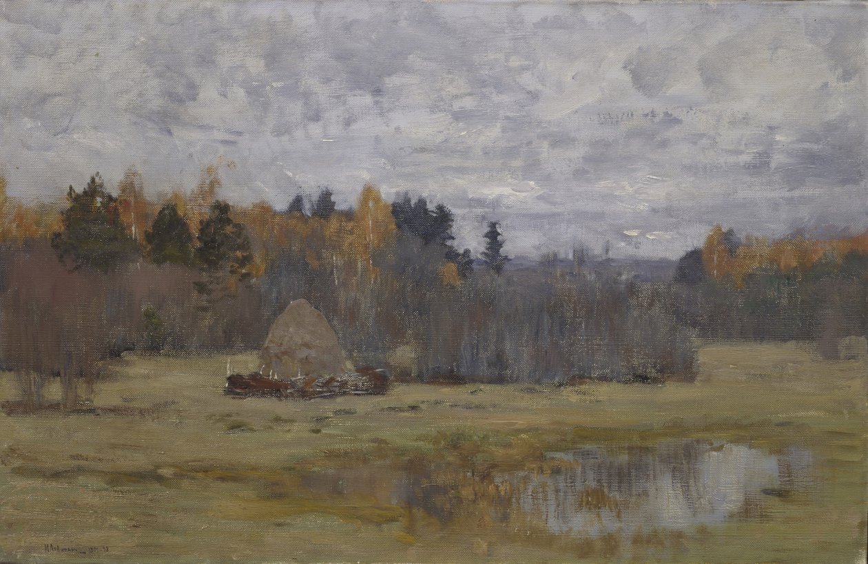 Late herfst, 1894 door Isaak Ilyich Levitan