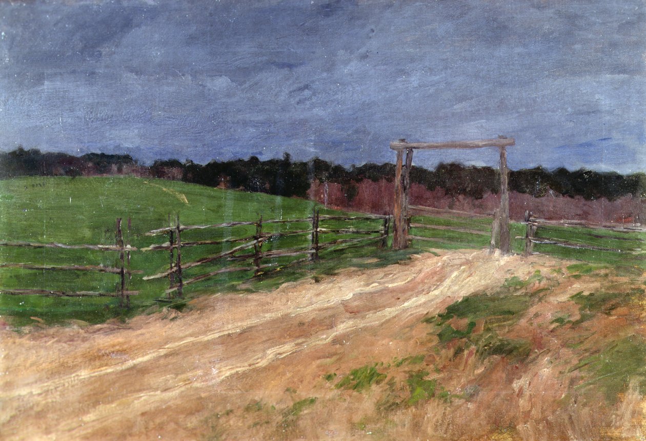 Zomeravond door Isaak Ilyich Levitan