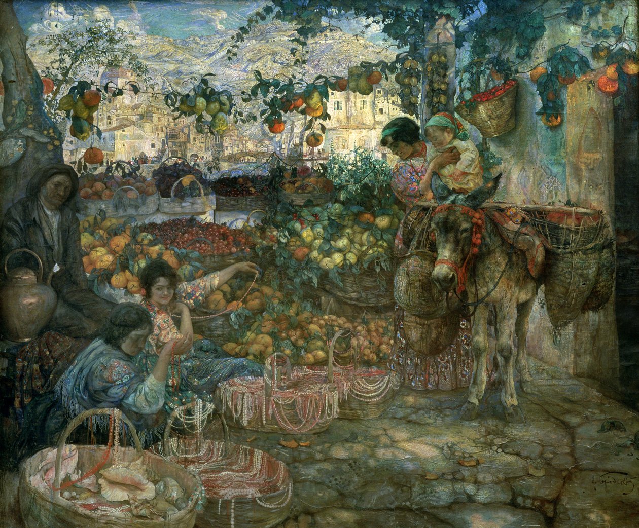 Italië door Isaak Israilevich Brodsky