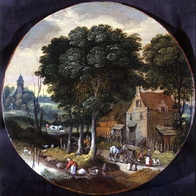 Rivierlandschap door Isaak van Oosten