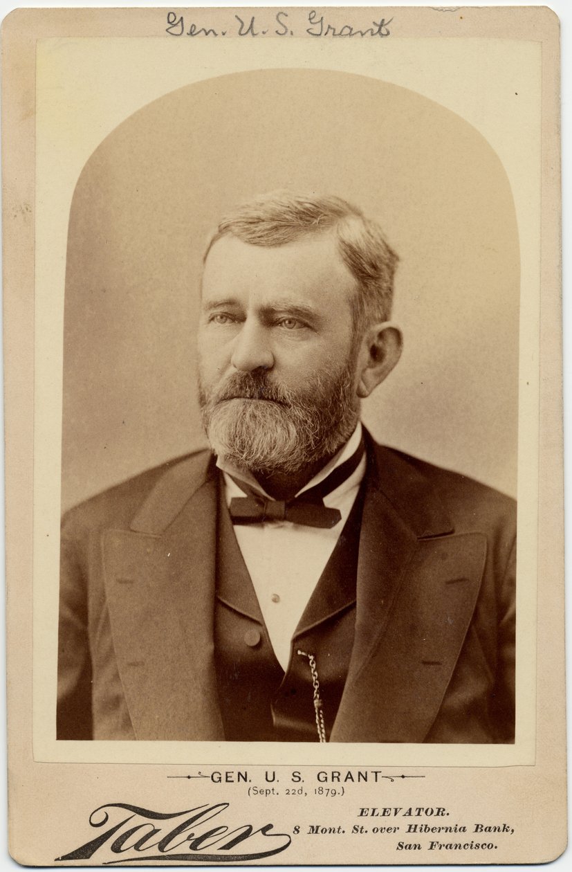 Ulysses Simpson Grant (1822-85), Generaal van het Unieleger, 18e President van de VS door Isaiah Taber