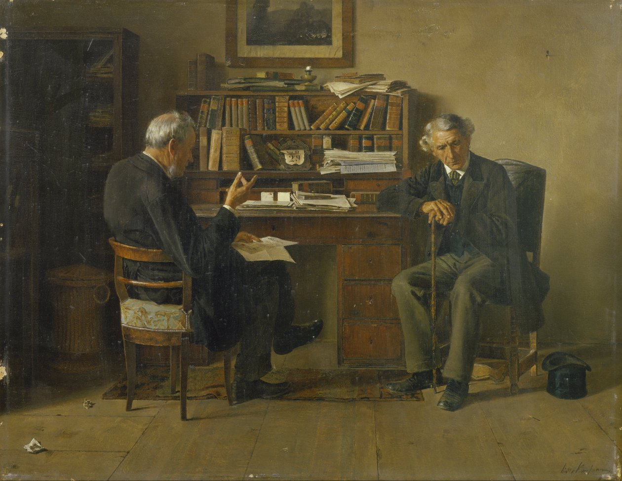 Zonder Titel door Isidor Kaufmann