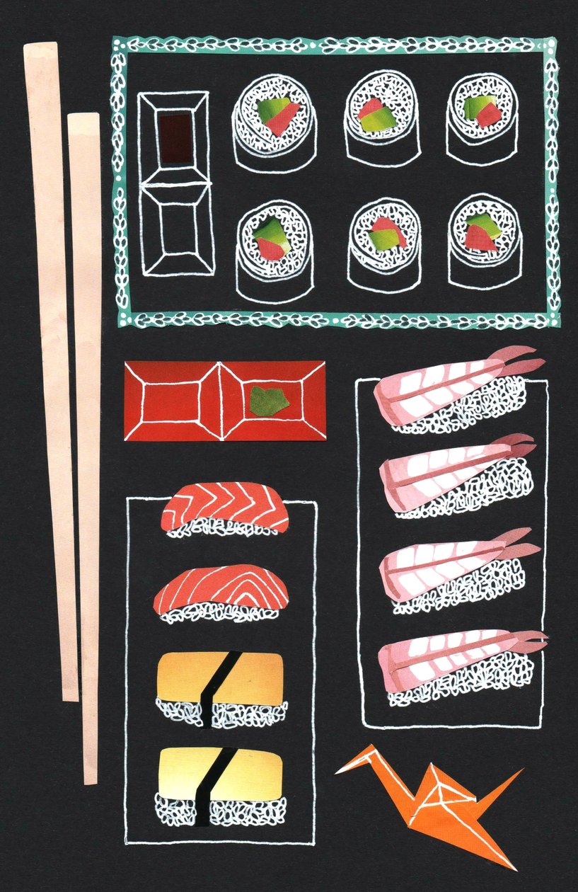 Sushi, 2014 door Isobel Barber
