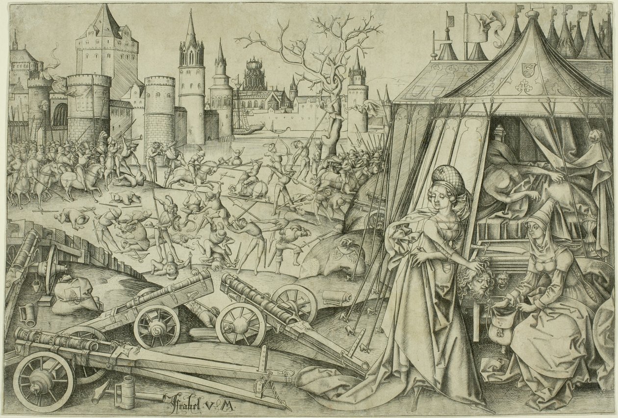 Judith door Israhel van Meckenem
