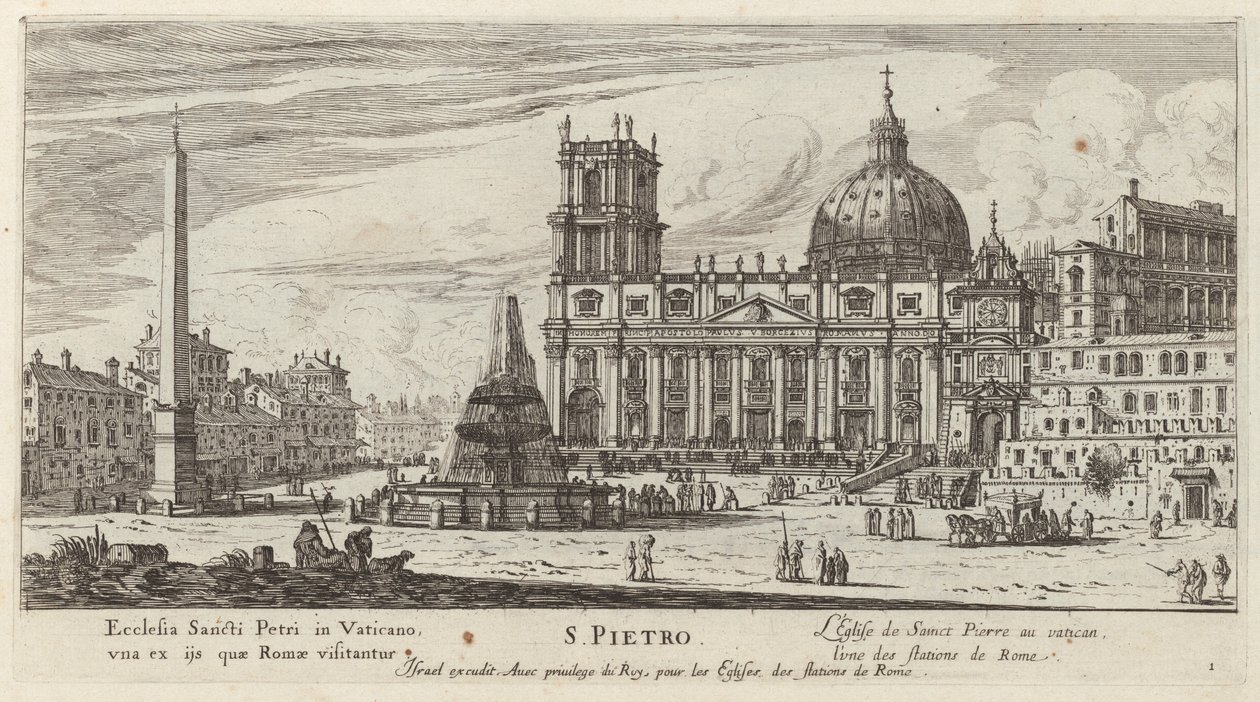 S. Pietro door Israël Silvestre