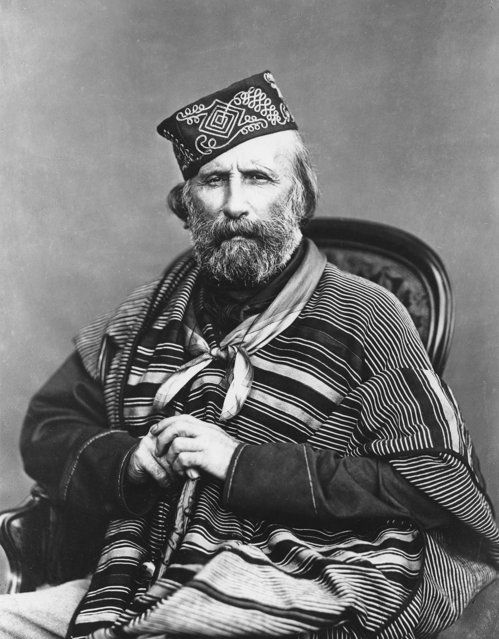 Portret van Garibaldi door Italian Photographer