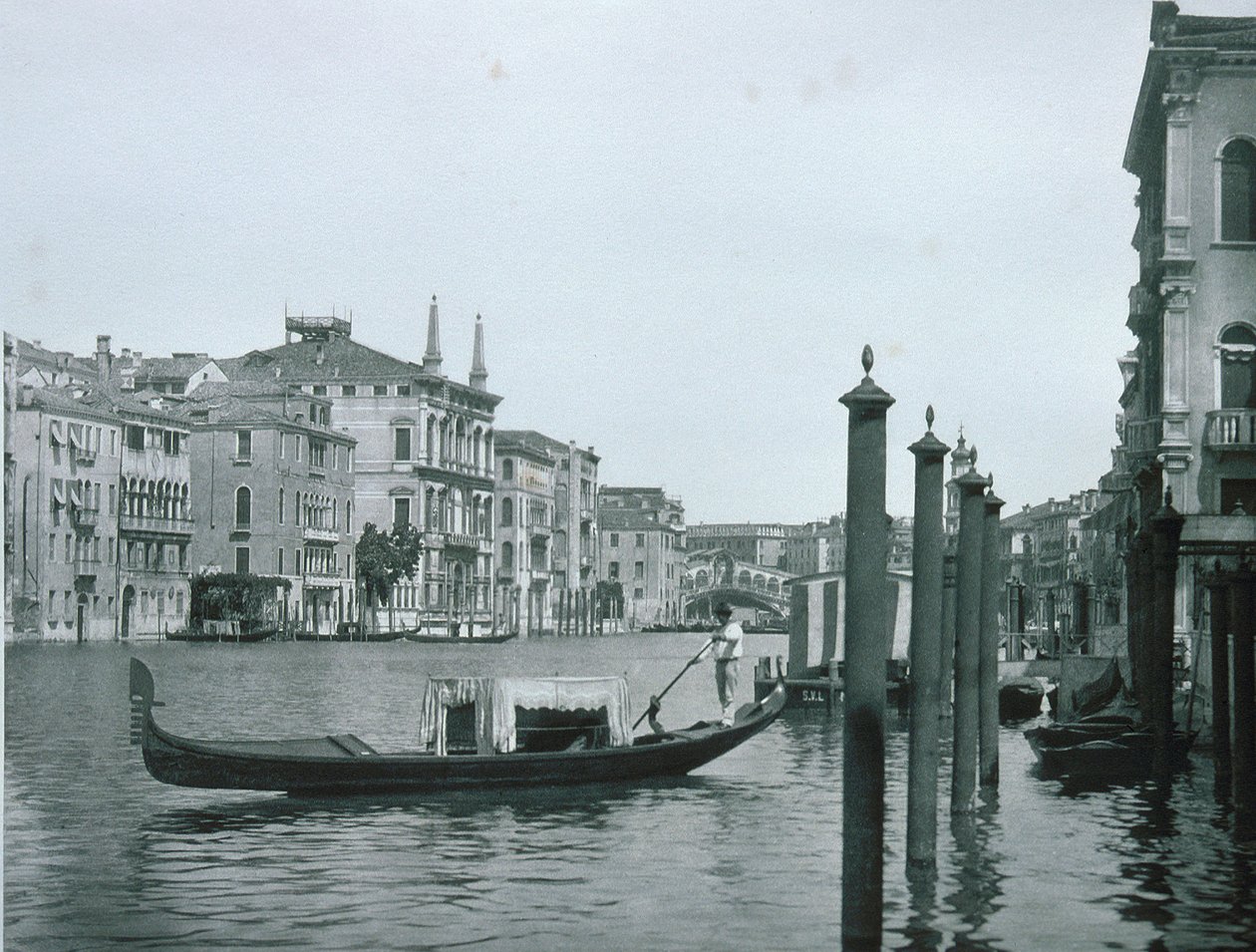 Uitzicht op het Canal Grande door Italian Photographer