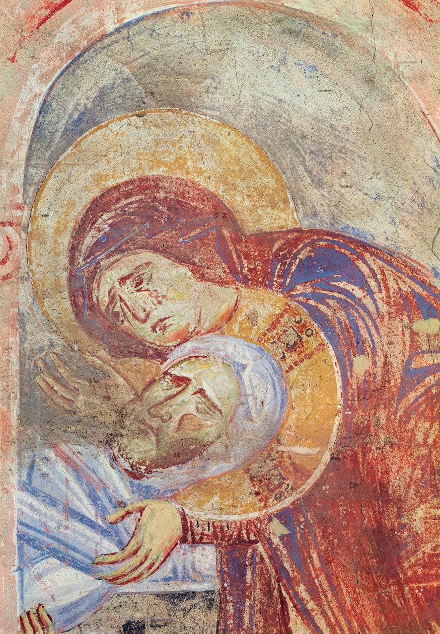 (detail) van de Kruisafneming, c.1075-1100 door Italian School