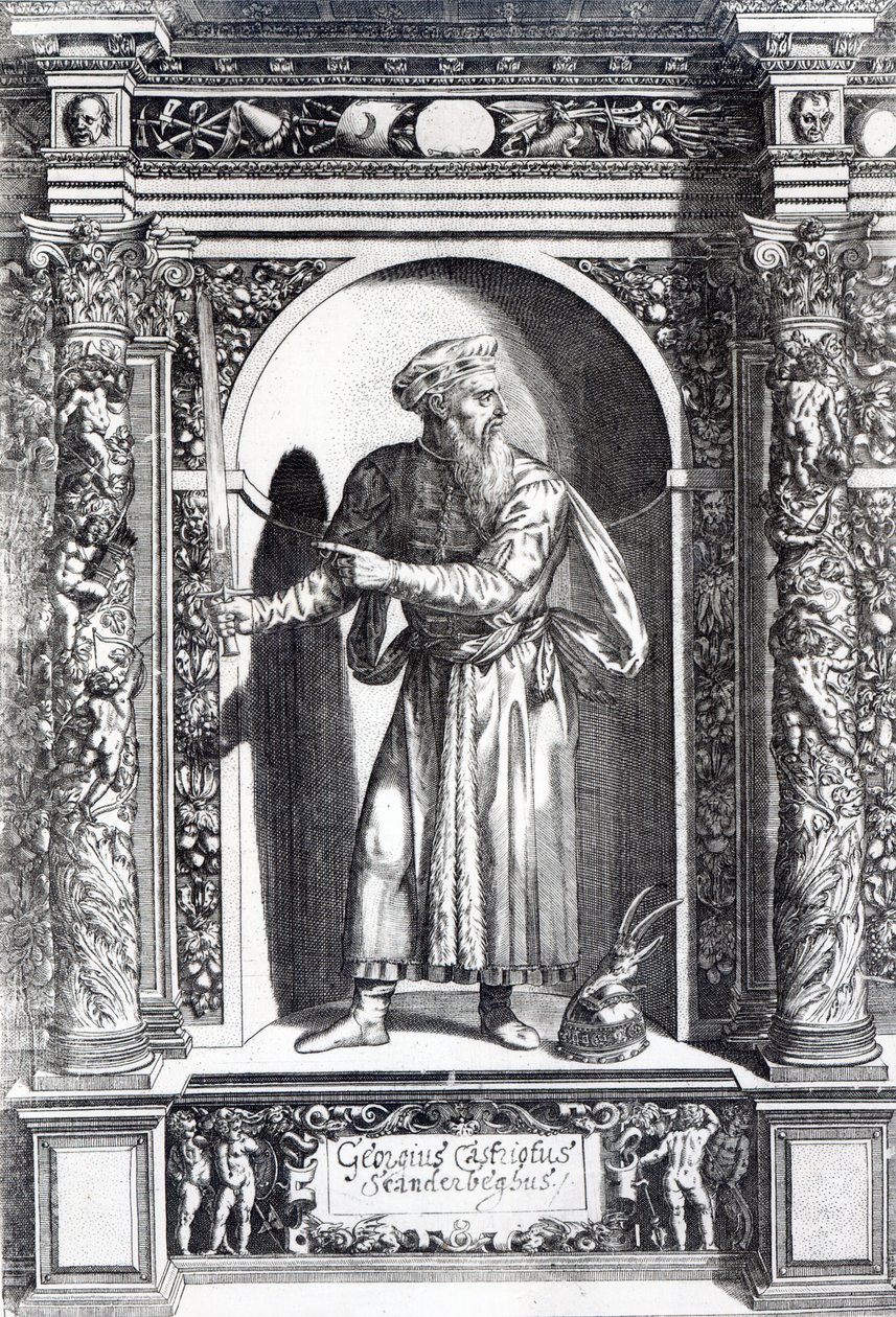Skanderbeg door Italian School