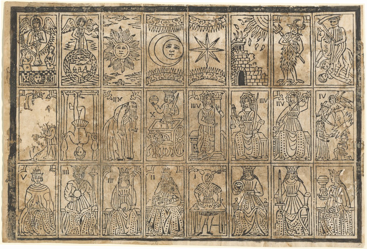 Speelkaarten door Italian 15th Century