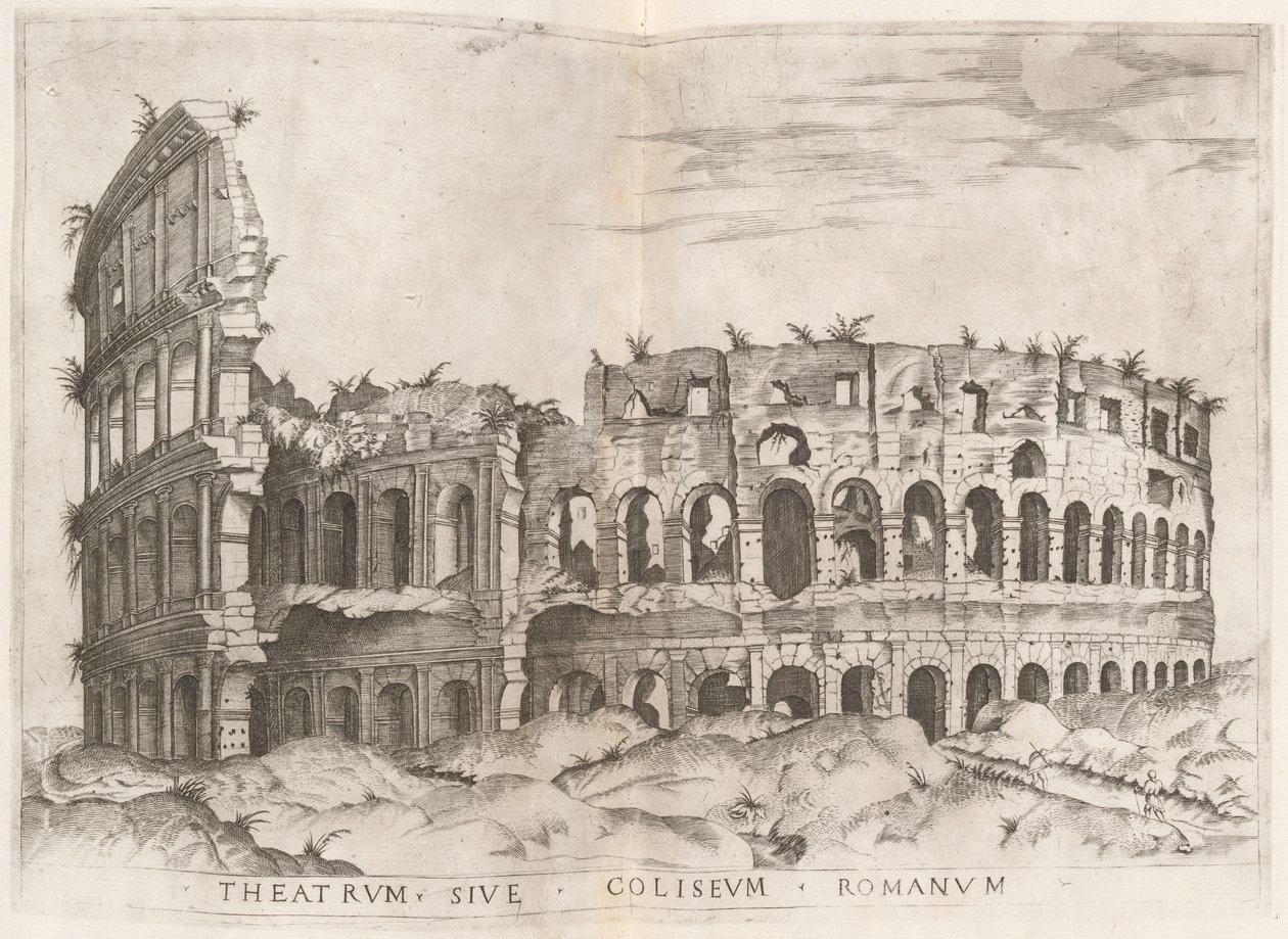 Colosseum door Italian 16th Century