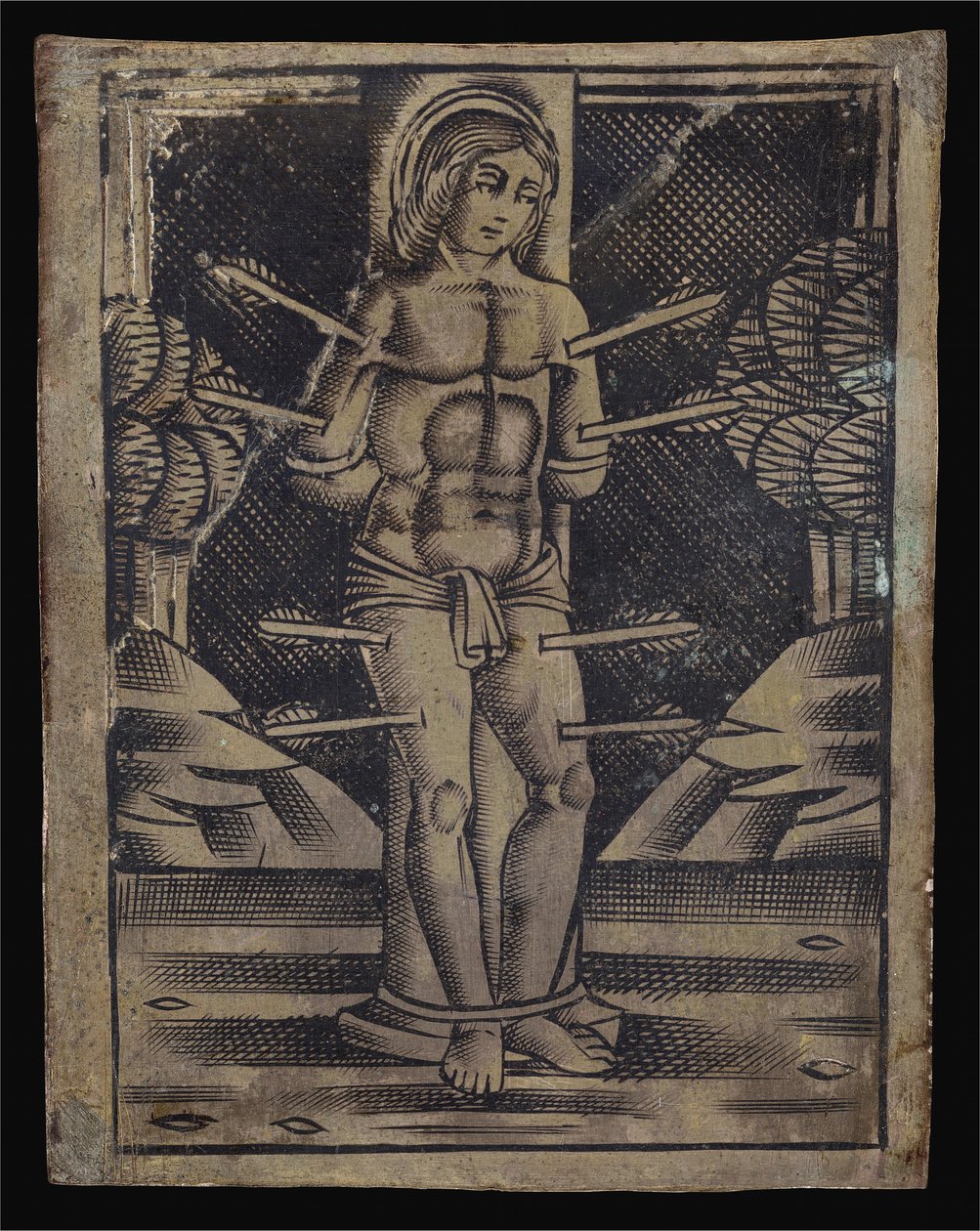 Sint Sebastiaan door Italian 16th Century