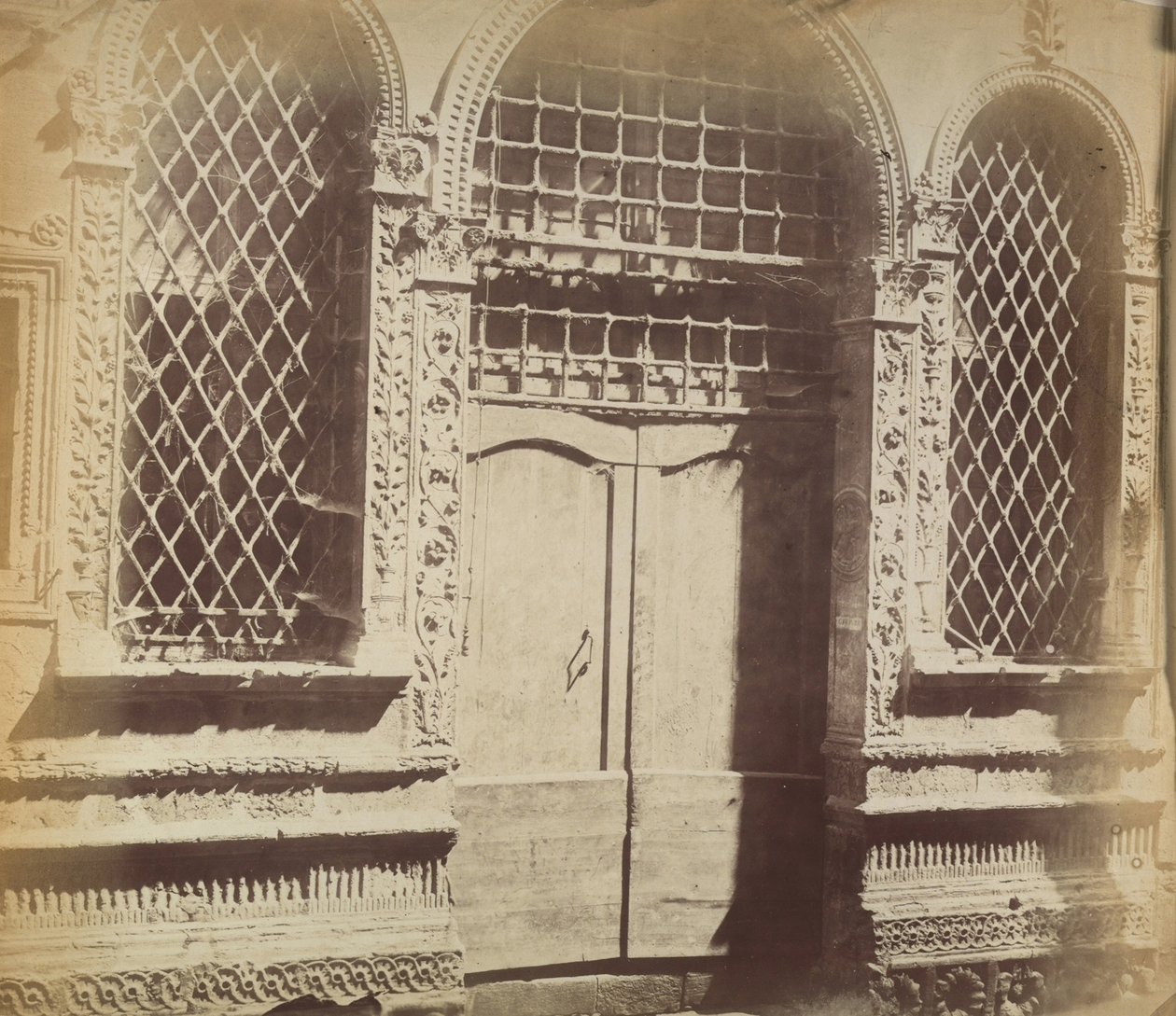 Palazzo Giuzzetti, Venetië, c.1865 door Italian Photographer