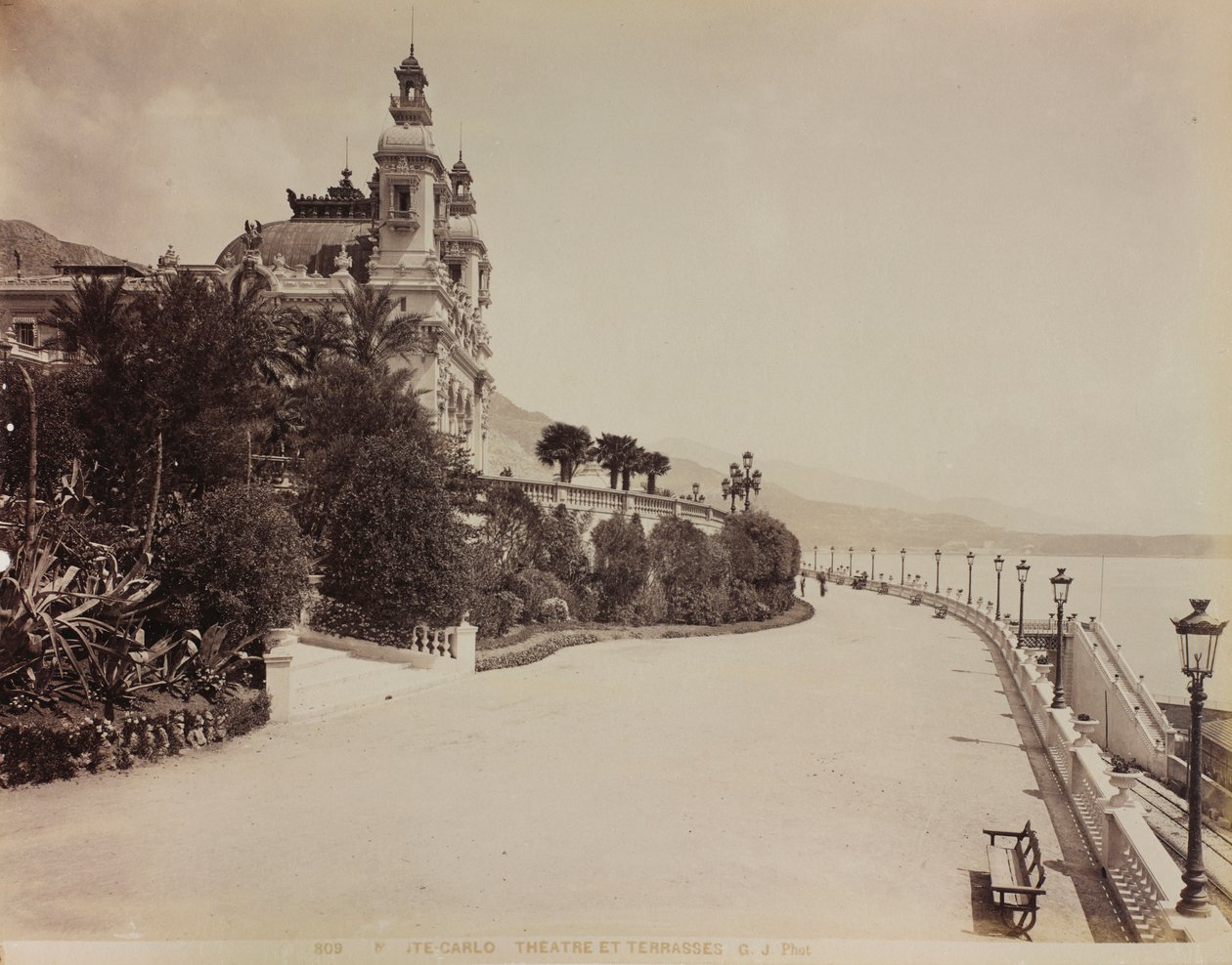 Het Theater van Montecarlo, Vorstendom Monaco door Italian Photographer
