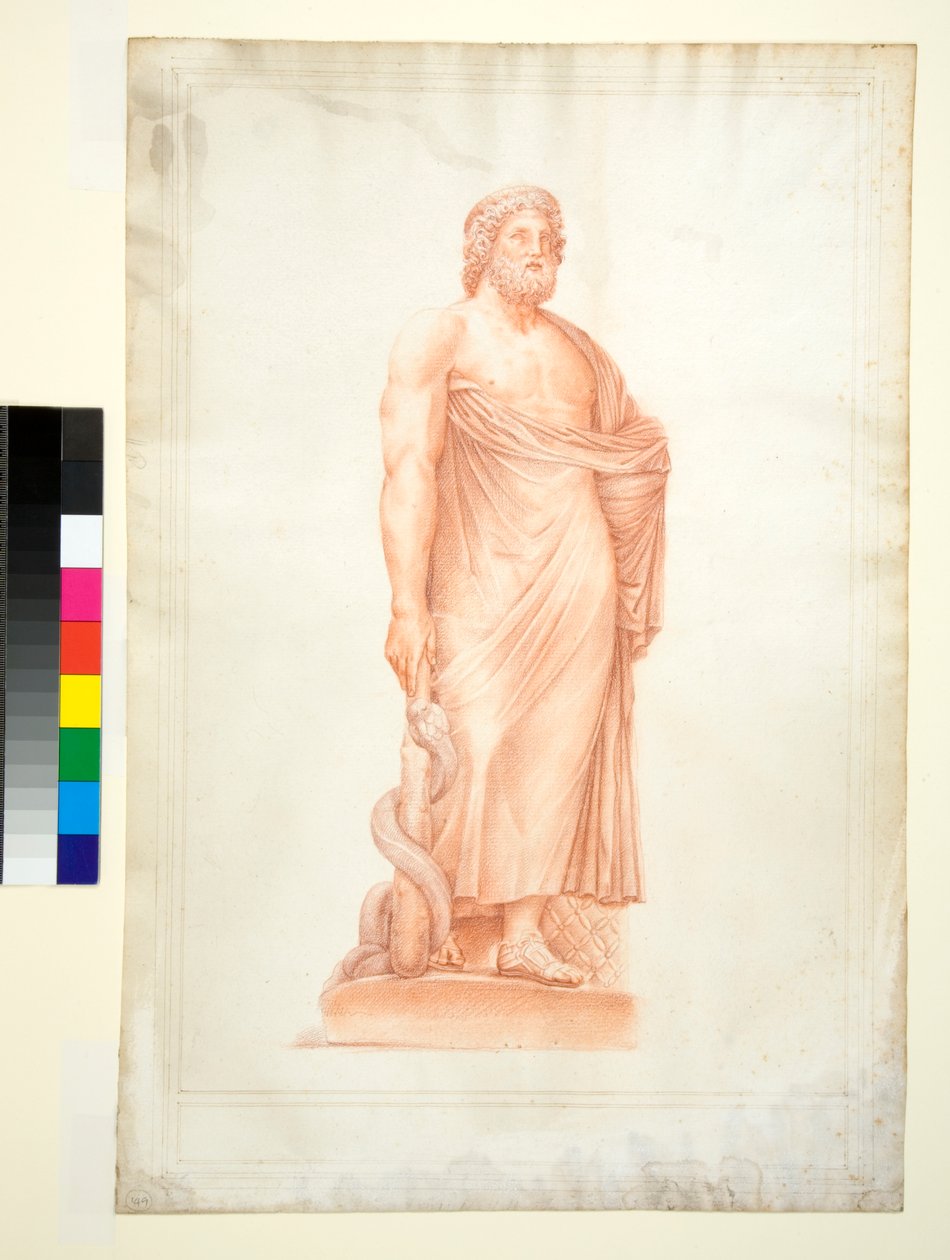 Aesculapius, 1700-1750 door Italian School