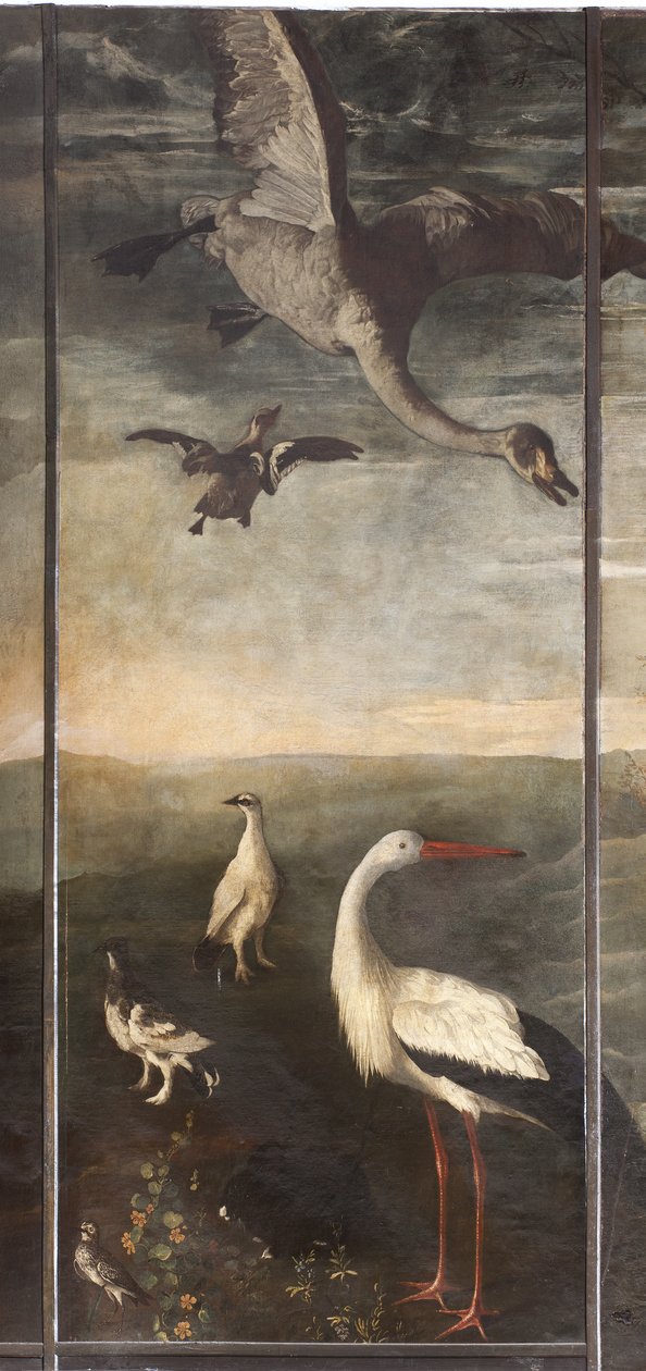 Dieren, Mythe van Orpheus (detail) door Italian School