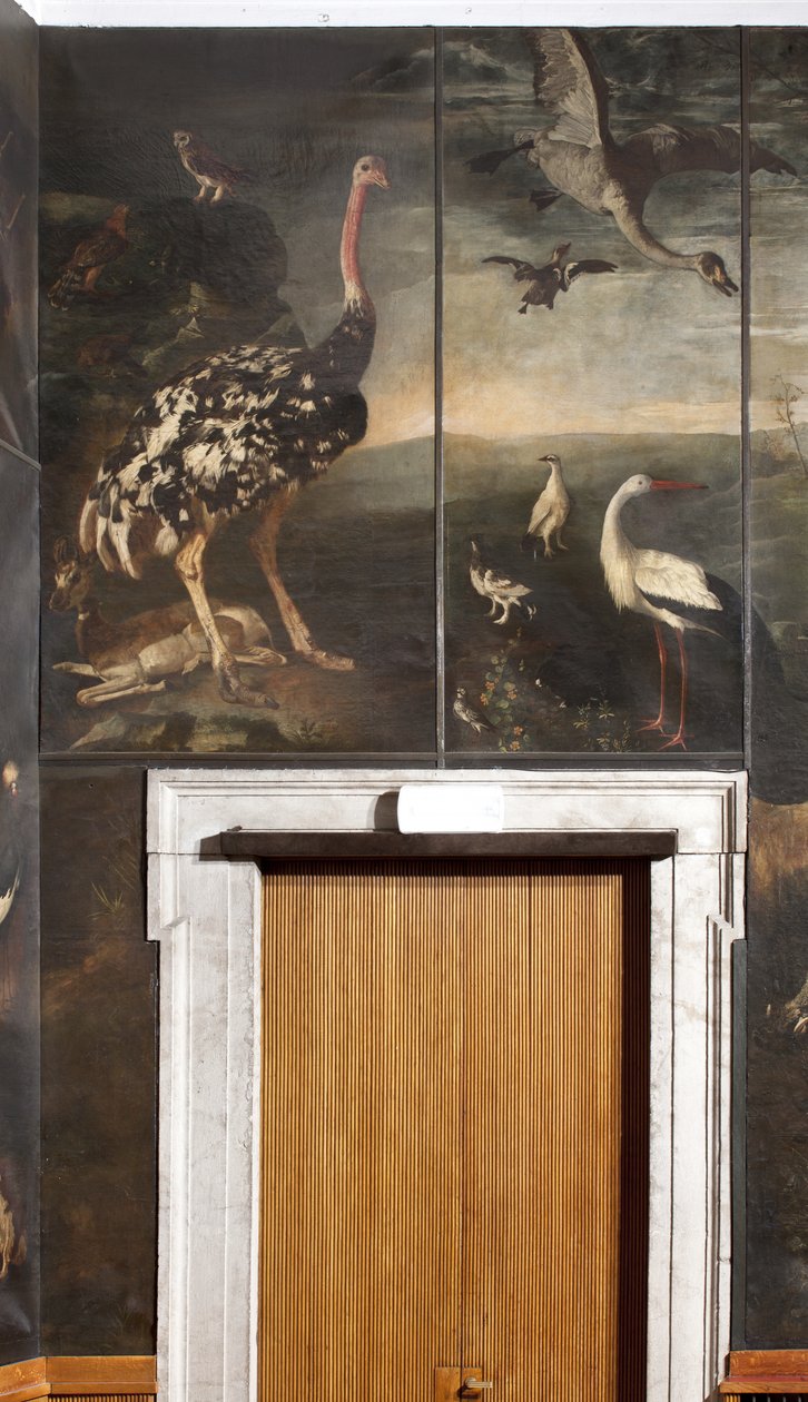 Dieren, Mythe van Orpheus (detail) door Italian School