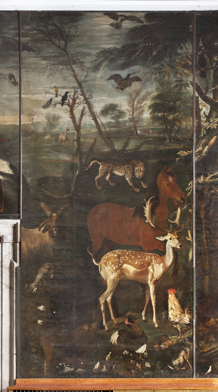 Dieren, Mythe van Orpheus (detail) door Italian School