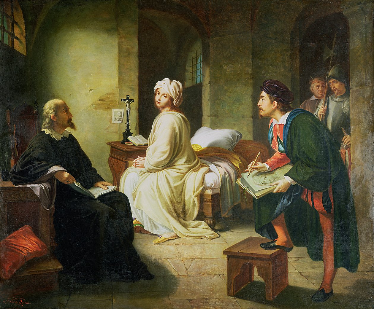 Guido Reni schetst Beatrice Cenci door Italian School