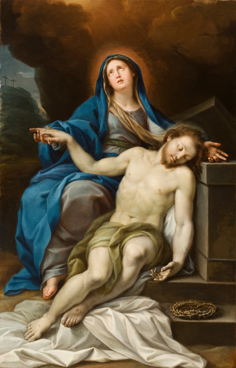 Pieta, c.1750 door Italian School