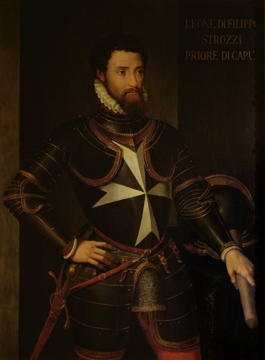 Portret van Piero Strozzi (1510-58) door Italian School