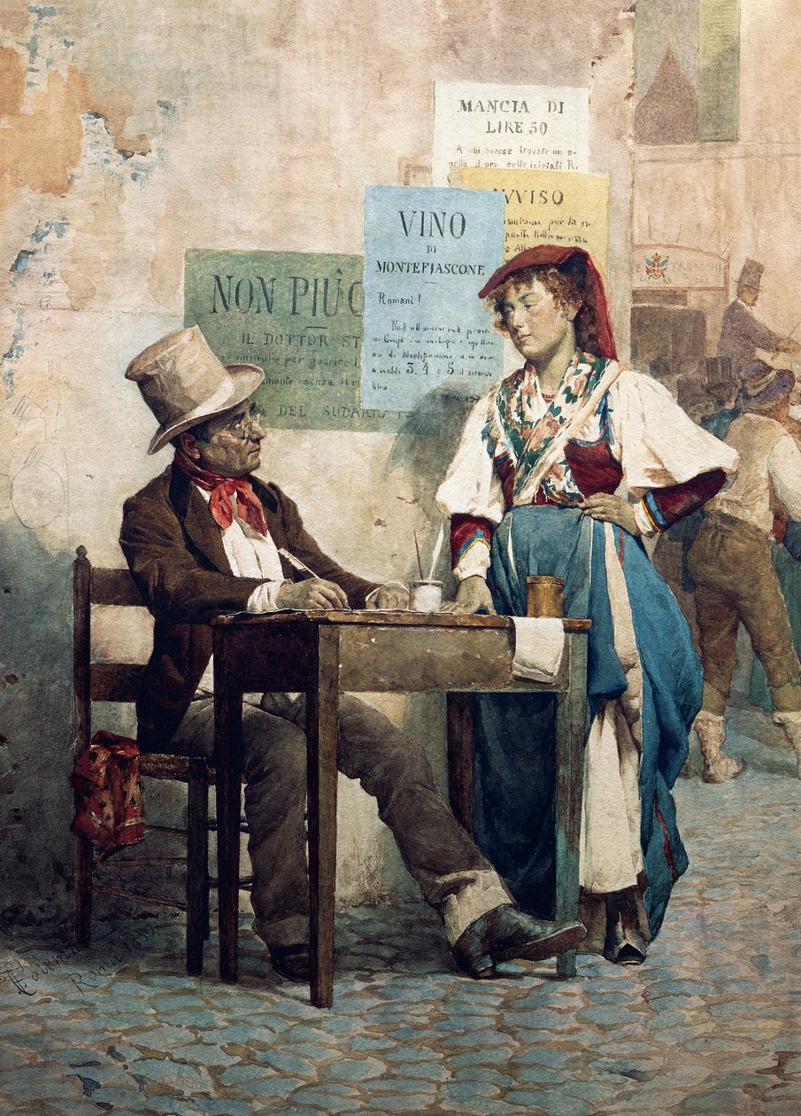 Openbare schrijver, Italië door Italian School