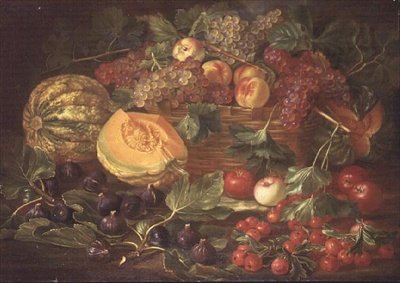Stilleven van Fruit door Italian School