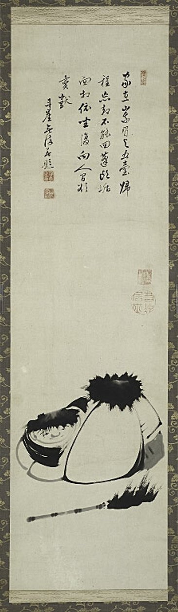 Kanzan en Jittoku. door Ito Jakuchu