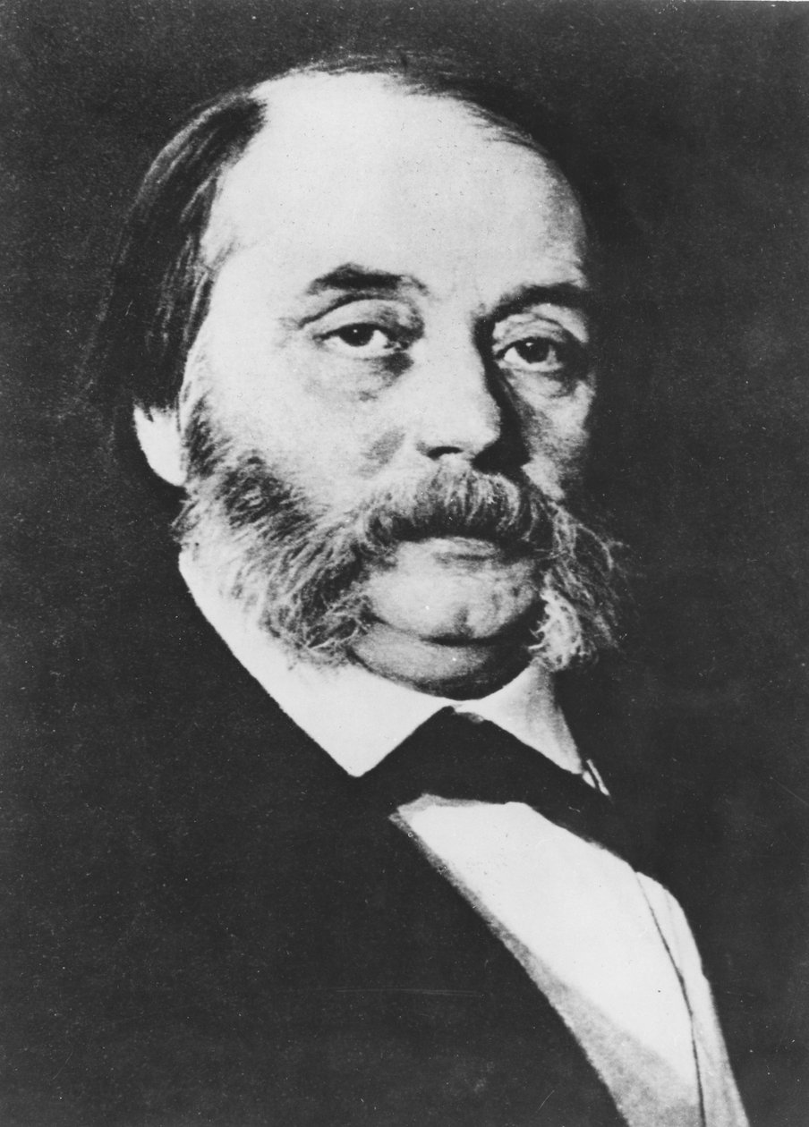 Portret van Ivan Gontcharov door Ivan Nikolaevich Kramskoy
