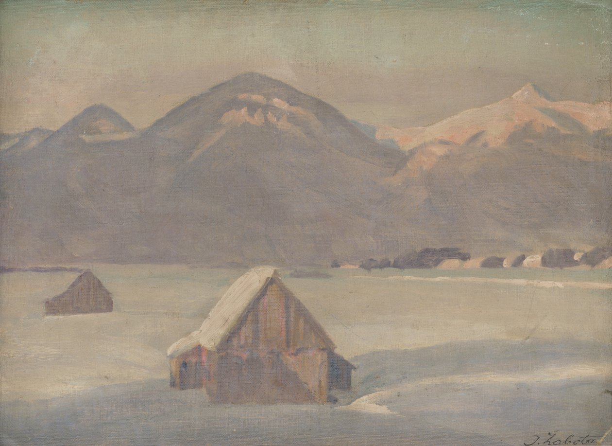 Tatry in de winter door Ivan Zabota