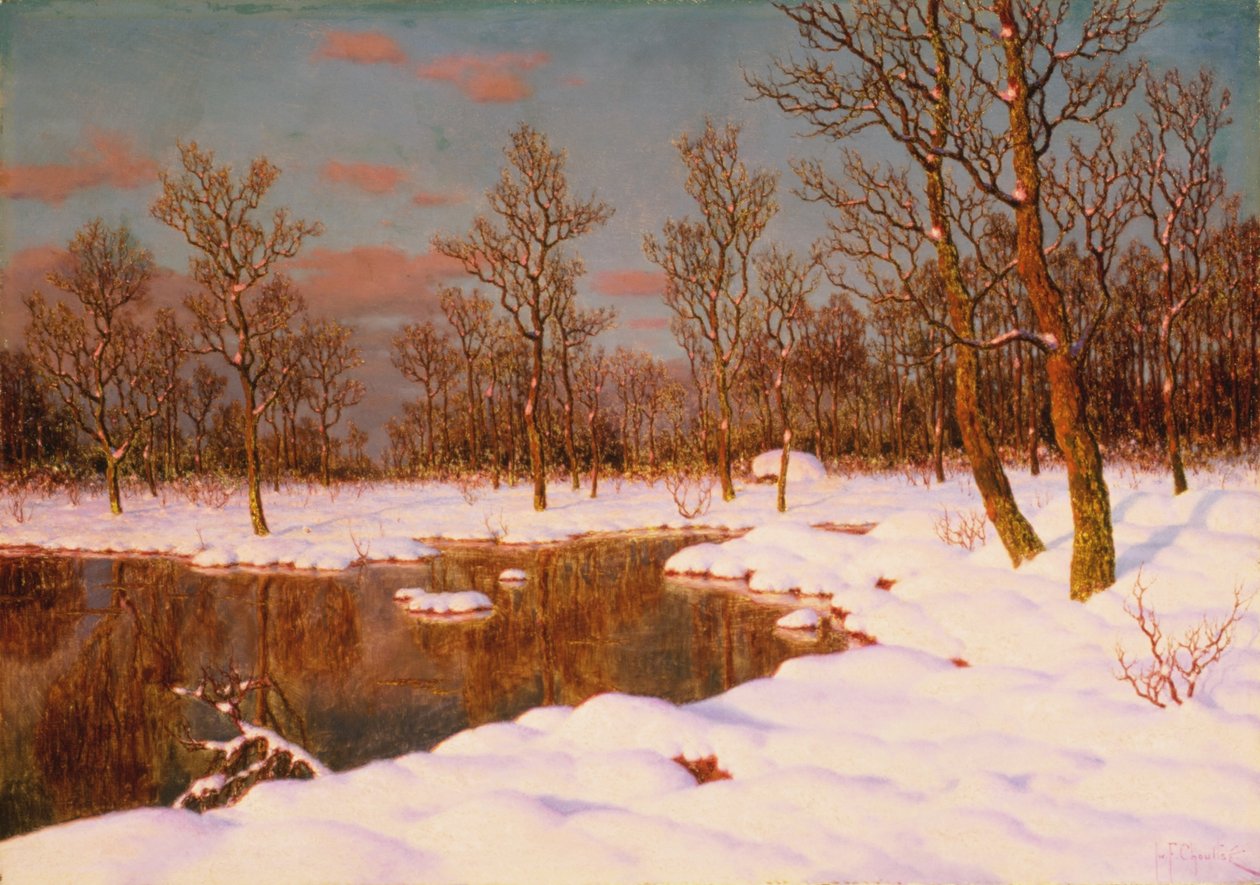 Een novemberavond door Ivan Fedorovich Choultse