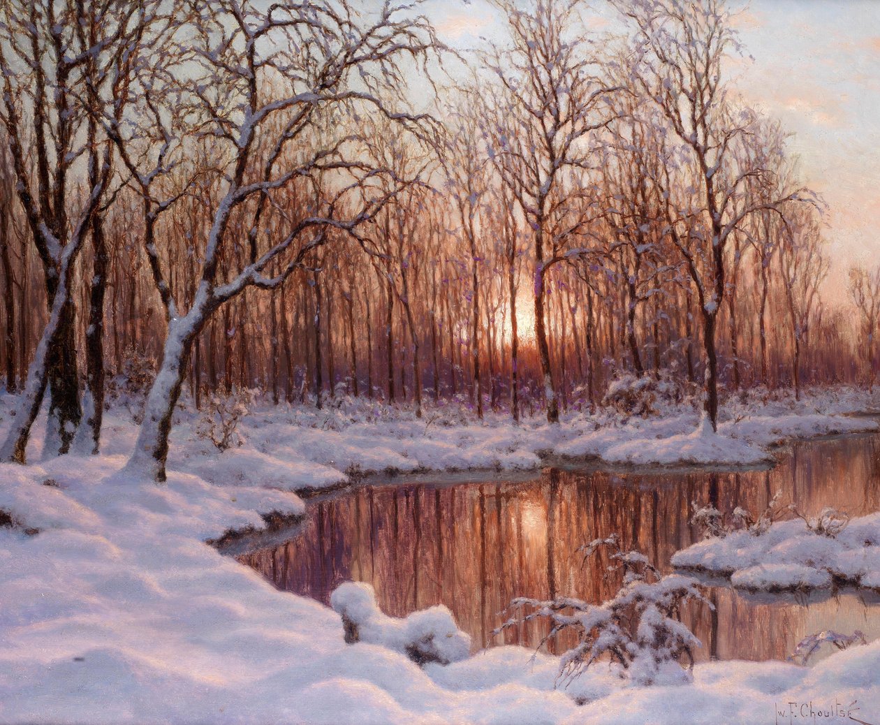 November door Ivan Fedorovich Choultse