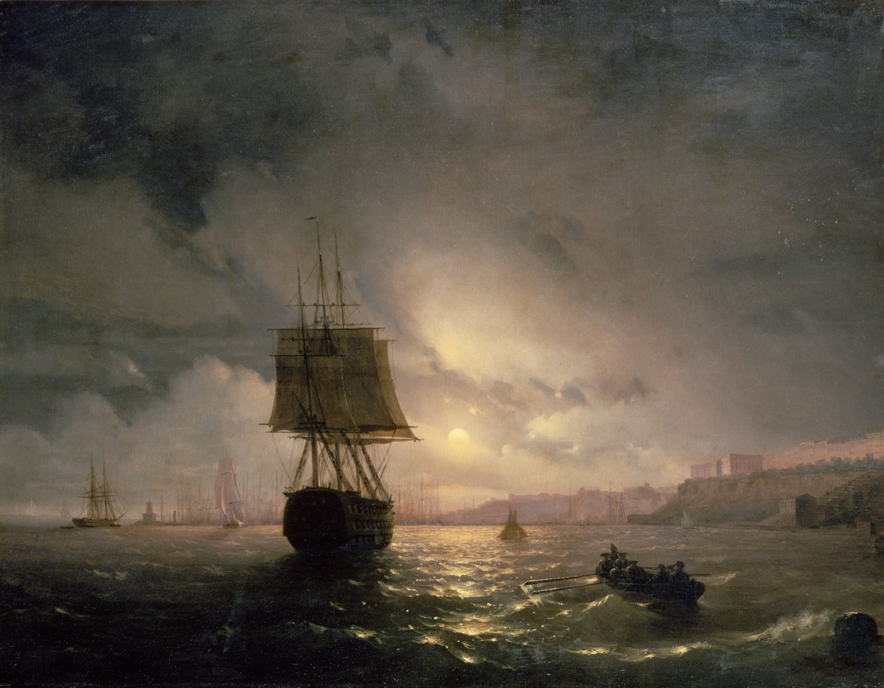 Onbekend schilderij door Ivan Konstantinovich Aivazovsky