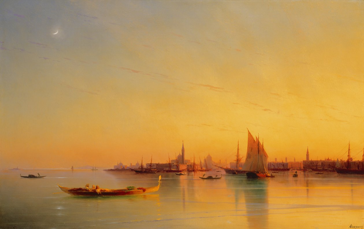 Onbekend schilderij door Ivan Konstantinovich Aivazovsky
