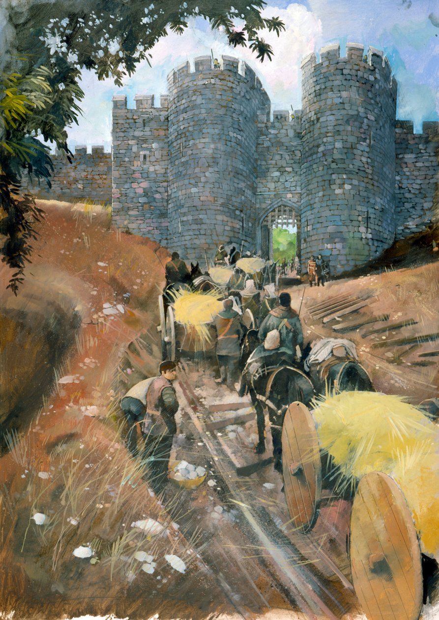 Beeston Kasteel door Ivan Lapper