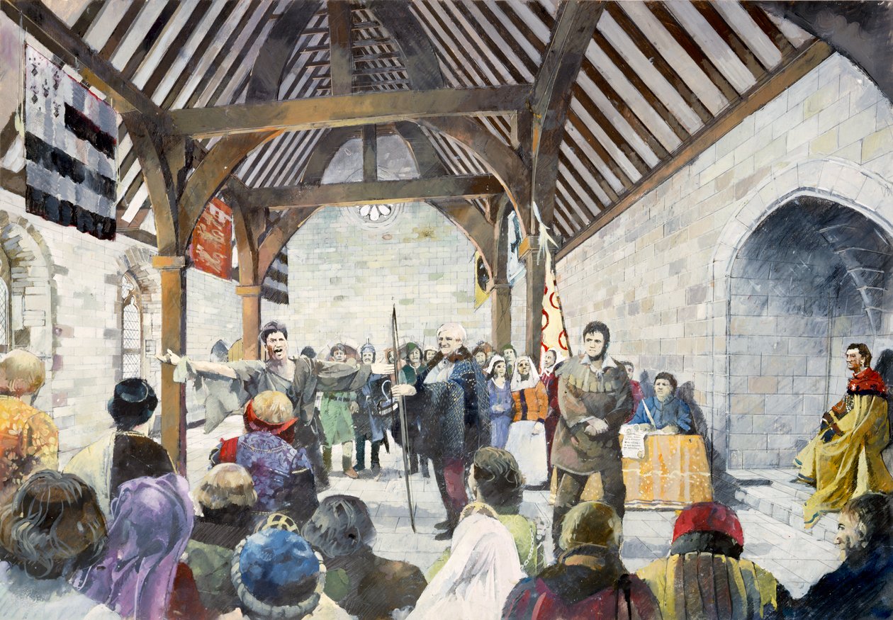 Pickering Castle door Ivan Lapper