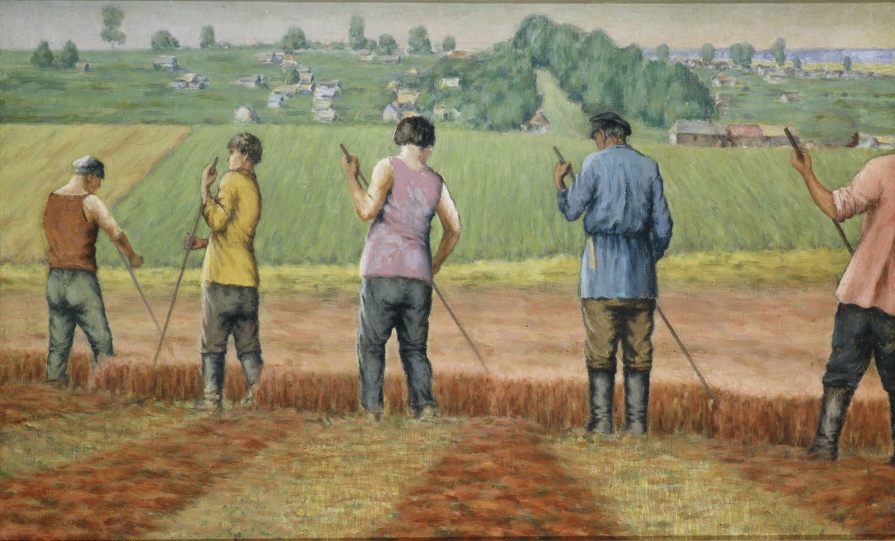 De Maaier, 1930s door Ivan Vassilyevich Klyun