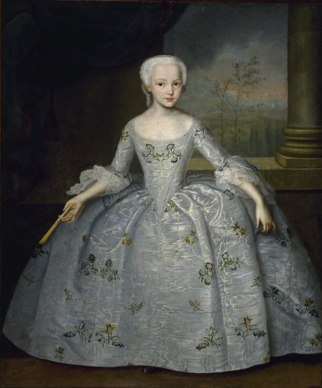 Portret van Sarah Eleanor Fermor door Ivan Vishnyakov