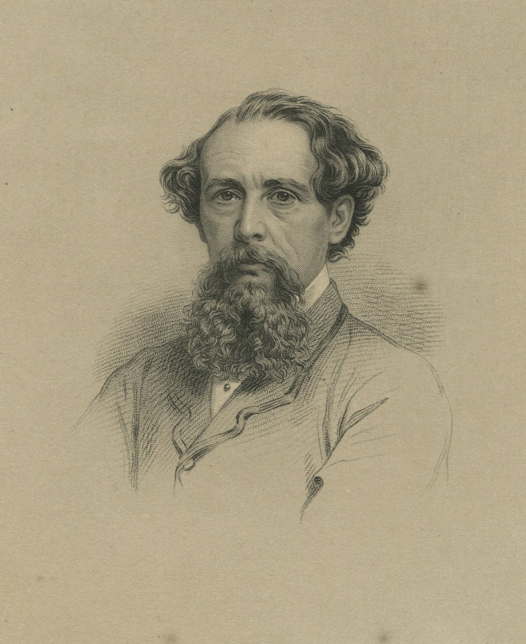 Charles Dickens door J. Brown