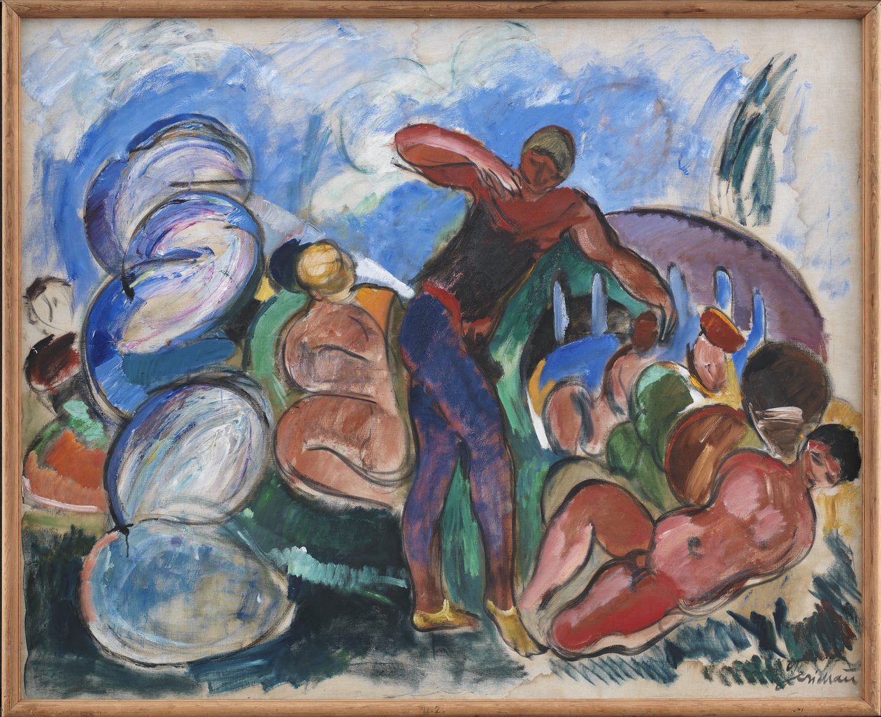 Compositie door J.A. Jerichau