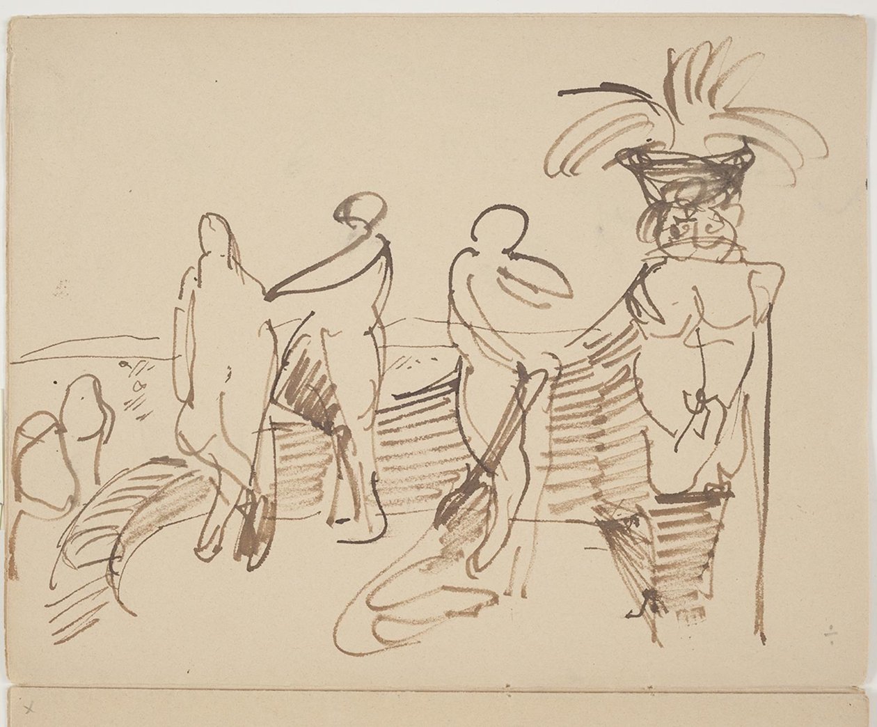 Figurencompositie I door J.A. Jerichau