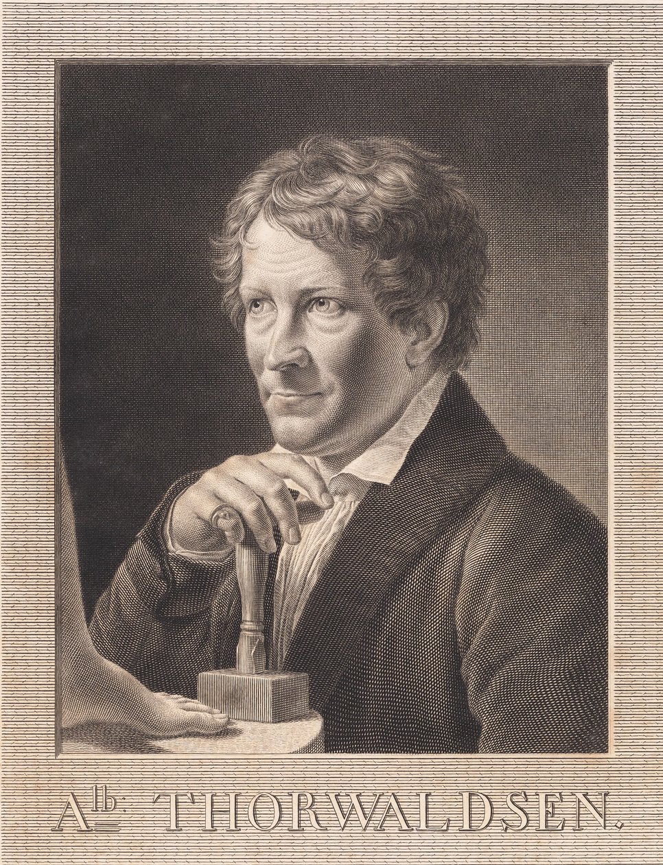 Alb. Thorwaldsen door J.F. Clemens