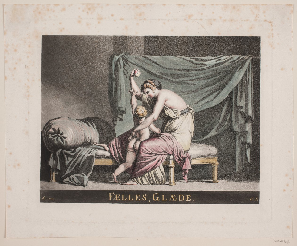 "Gedeelde vreugde" door J.F. Clemens