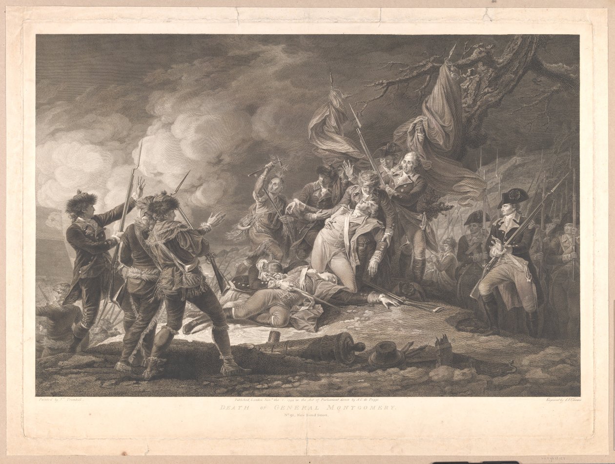 De dood van generaal Montgomery door J.F. Clemens