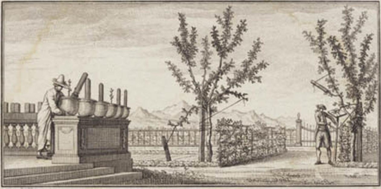 Haven bij Genthod door J.F. Clemens