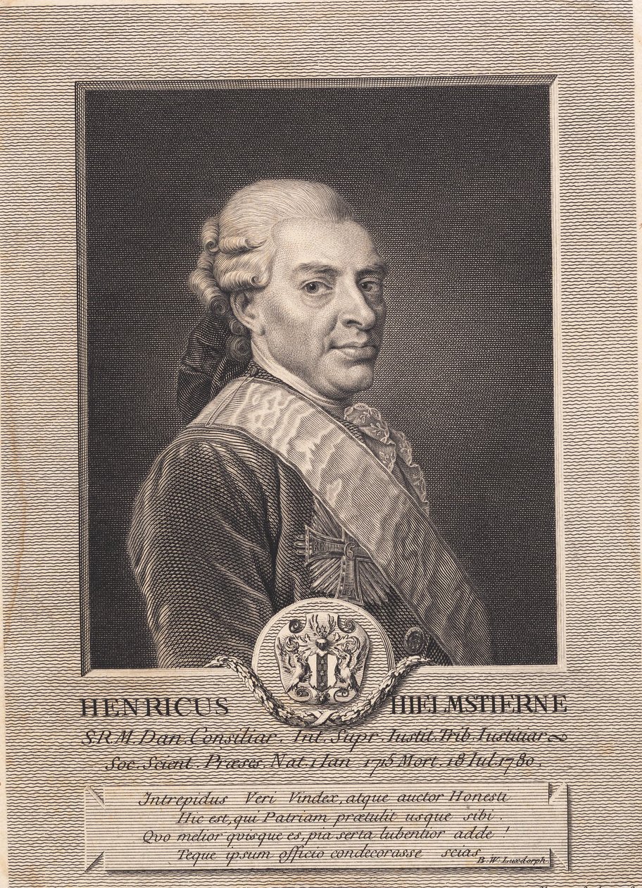Henrik Hielmstierne door J.F. Clemens