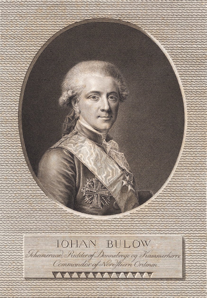 Johan Bülow door J.F. Clemens