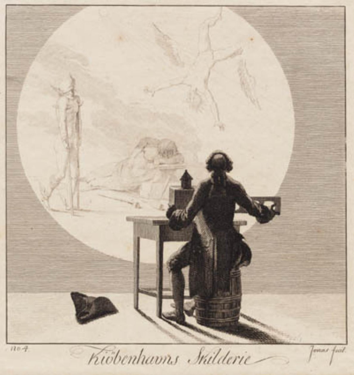 "Kiøbenhavns Skilderie", nr. 4 door J.F. Clemens