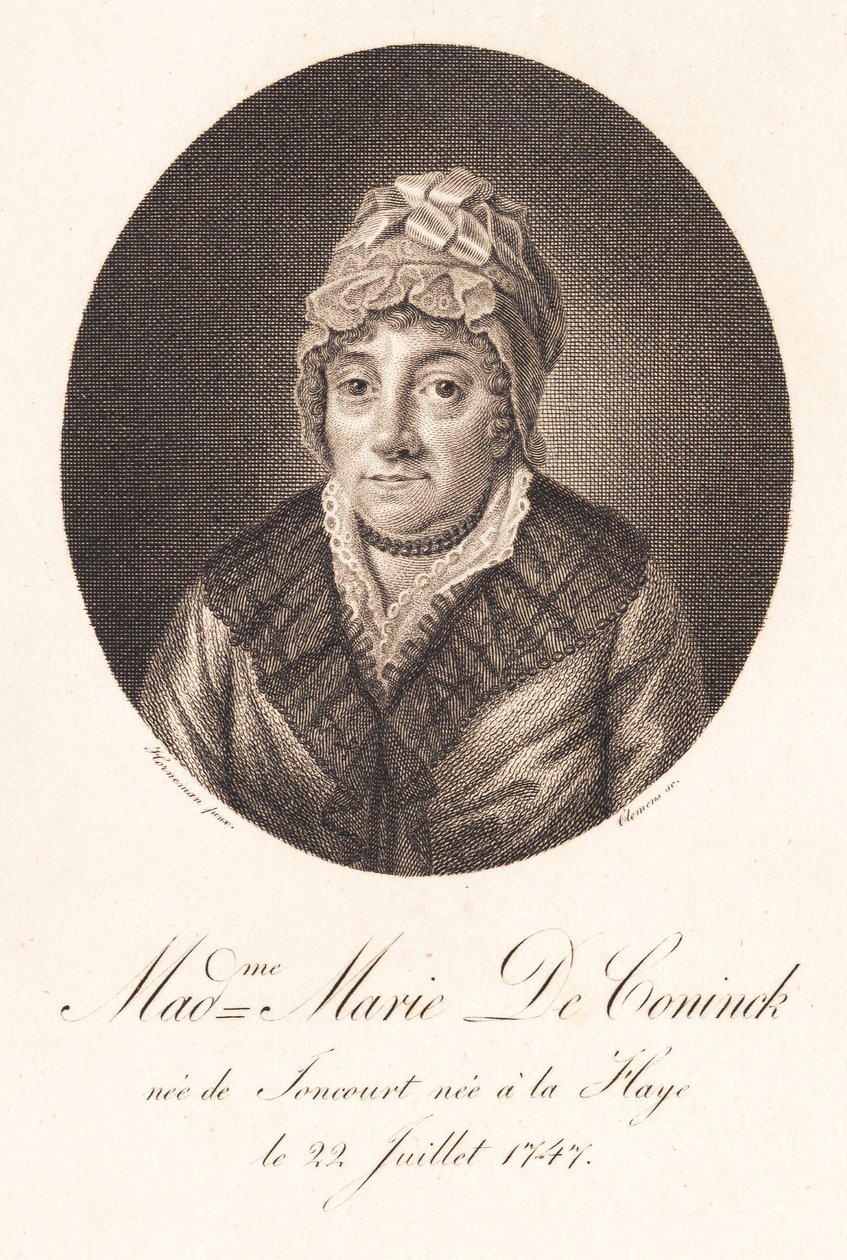 Marie de Coninck door J.F. Clemens